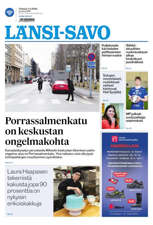 Länsi-Savo 7.4.2026