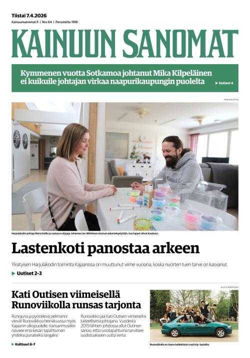 Kainuun Sanomat 7.4.2026