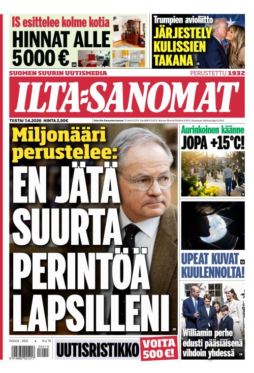 Ilta-Sanomat 7.4.2026