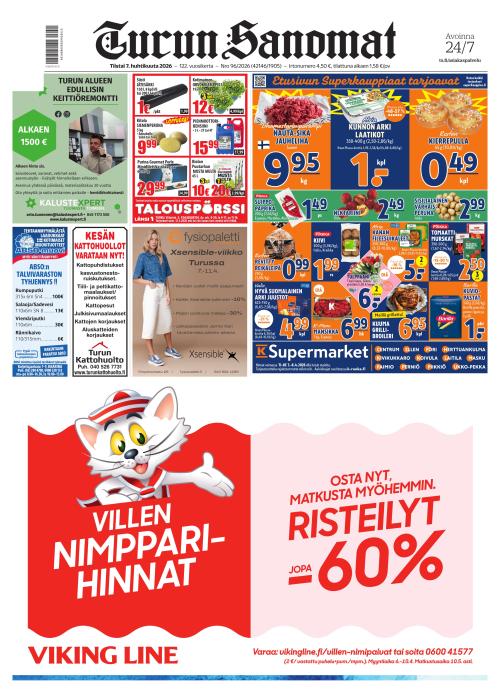 Turun Sanomat 7.4.2026