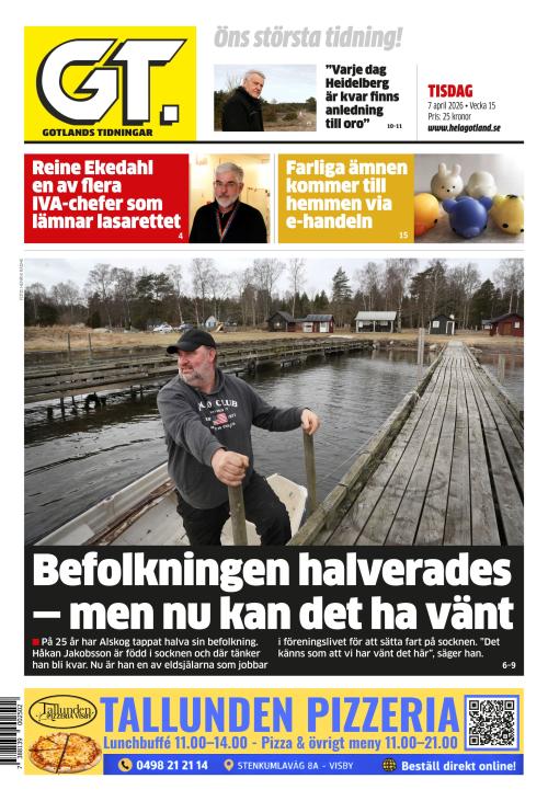 Gotlands Tidningar 7.4.2026