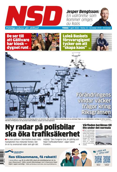 Norrländska Socialdemokraten 7.4.2026