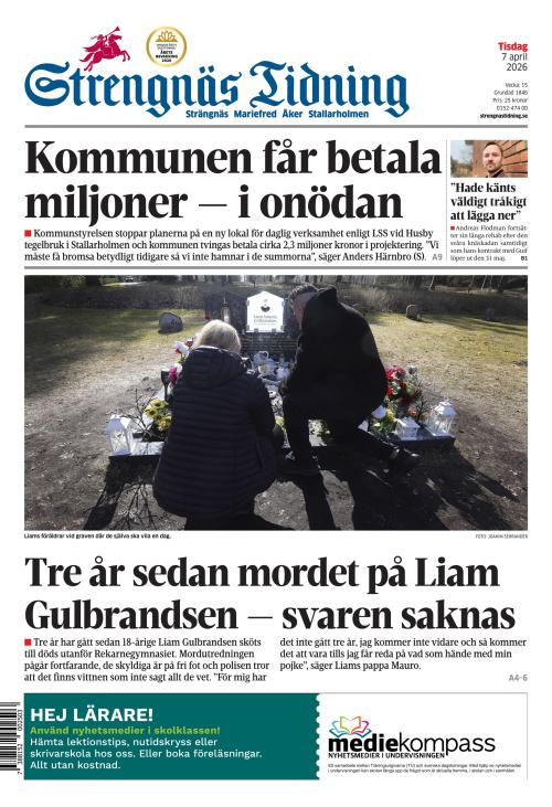 Strengnäs Tidning 7.4.2026