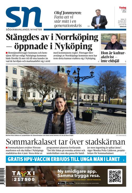 Södermanlands Nyheter 7.4.2026