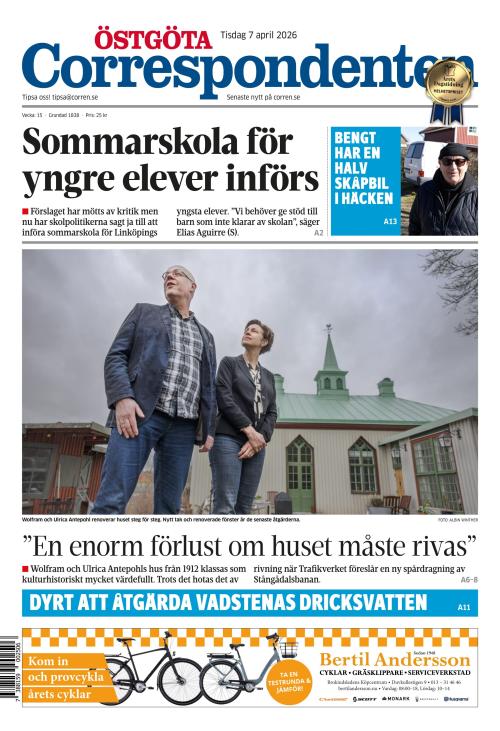 Östgöta Correspondenten 7.4.2026