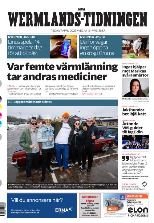 Nya Wermlands-Tidningen 7.4.2026