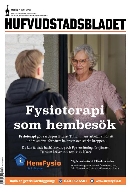 Hufvudstadsbladet 7.4.2026