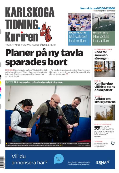 Karlskoga Tidning-Kuriren 7.4.2026