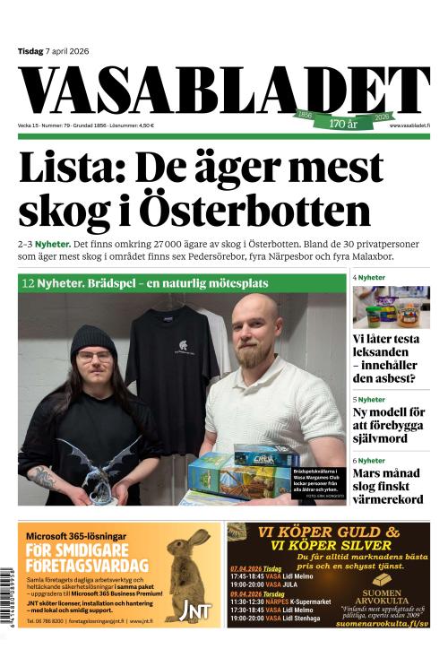 Vasabladet 7.4.2026
