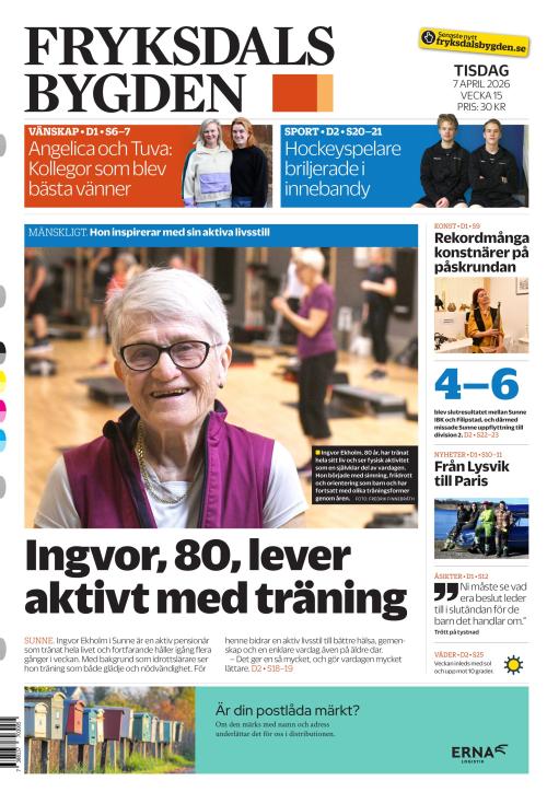 Fryksdals-Bygden 7.4.2026