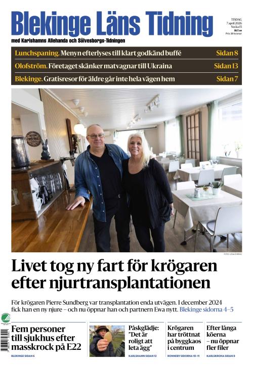 Blekinge Läns Tidning 7.4.2026