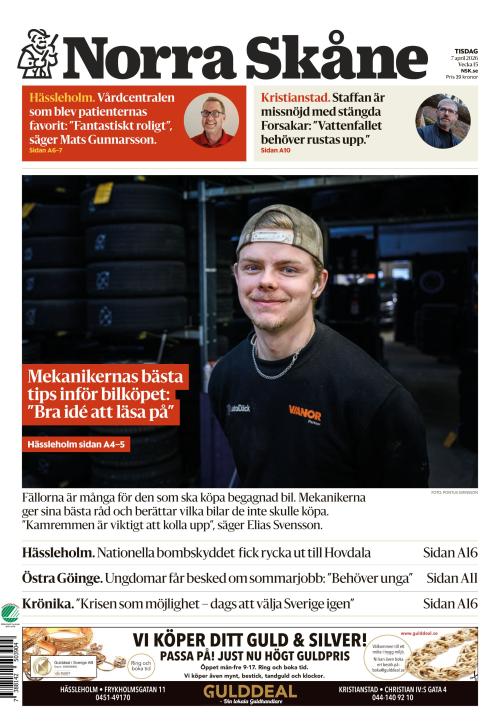 Norra Skåne 7.4.2026