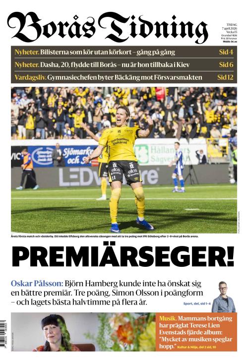 Borås Tidning 7.4.2026