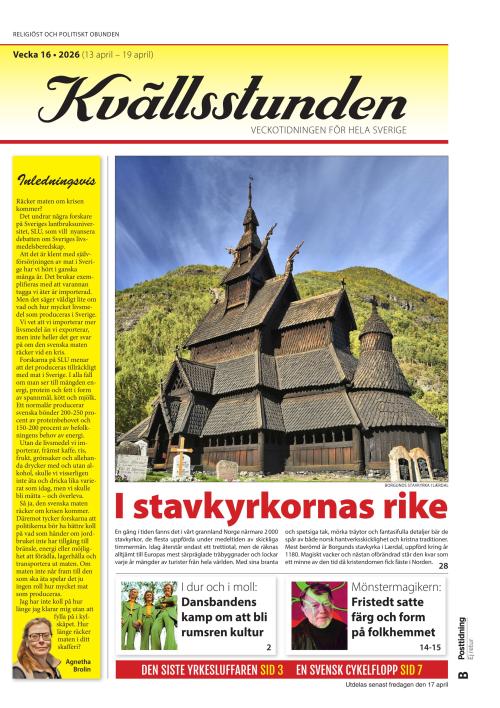 Kvällsstunden 16/2026