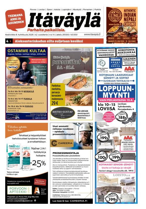 Itäväylä 8.4.2026