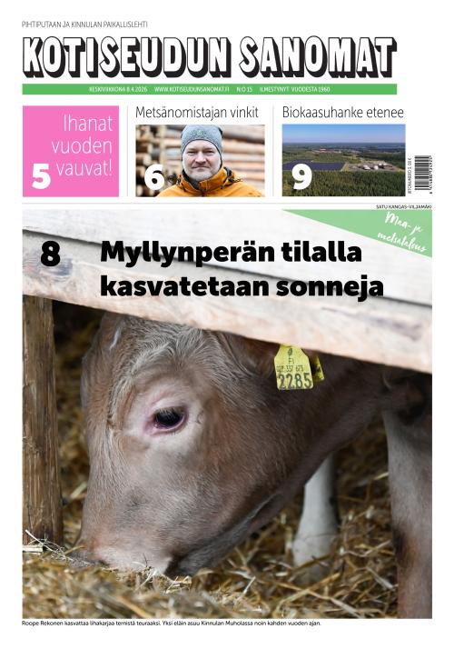 Kotiseudun Sanomat 8.4.2026