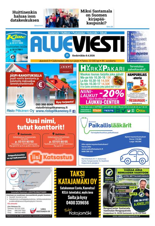 Alueviesti 8.4.2026