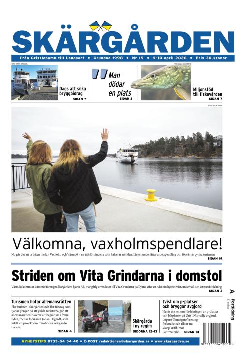 Tidningen Skärgården issue-15/2026