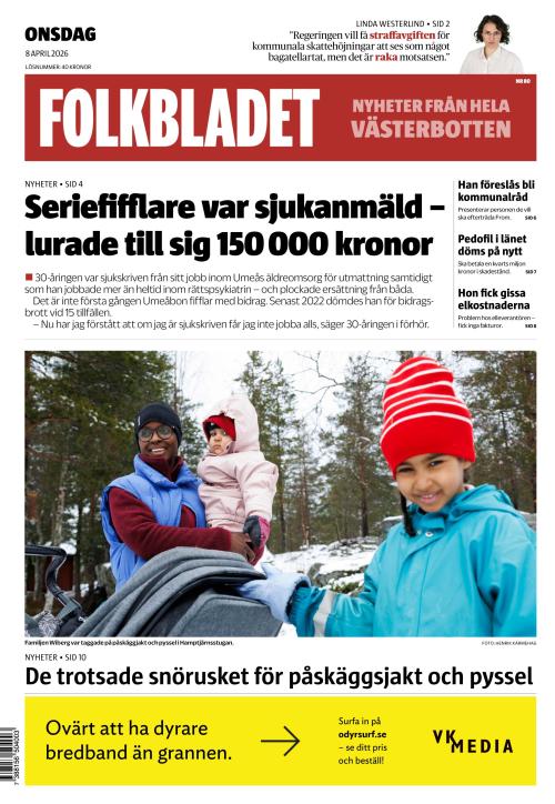 Folkbladet (Västerbotten) (SE) 8.4.2026