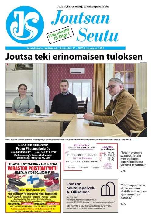 Joutsan Seutu 8.4.2026