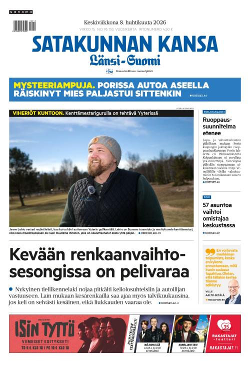 Satakunnan Kansa Länsi-Suomi 8.4.2026