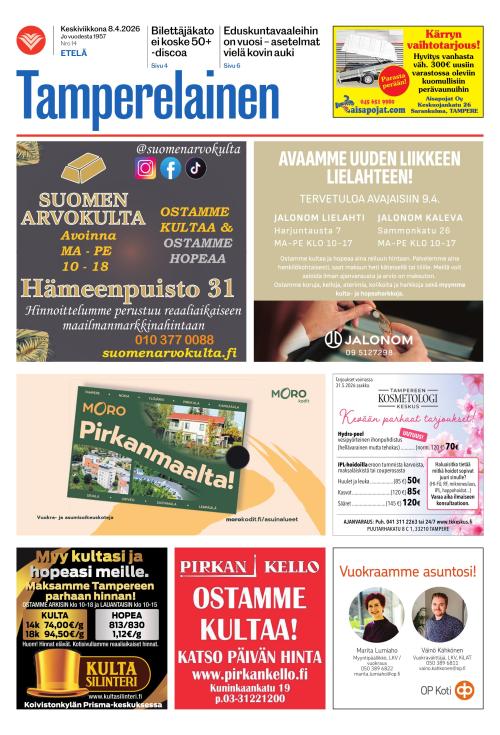 Tamperelainen 8.4.2026