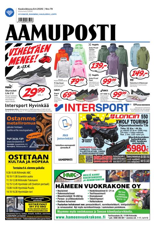 Aamuposti 8.4.2026