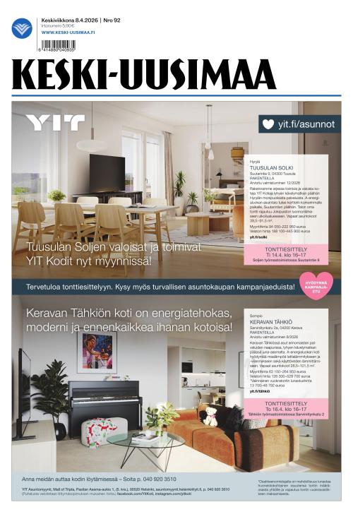 Keski-Uusimaa 8.4.2026