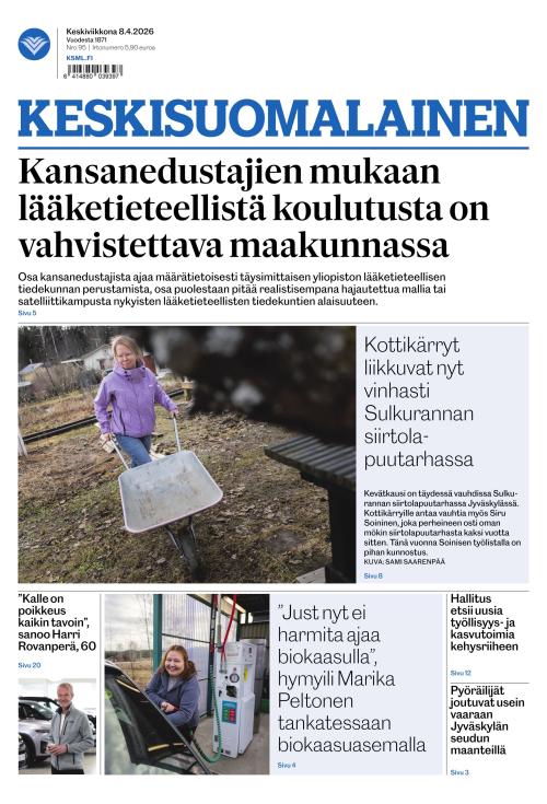 Keskisuomalainen 8.4.2026