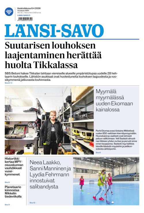 Länsi-Savo 8.4.2026