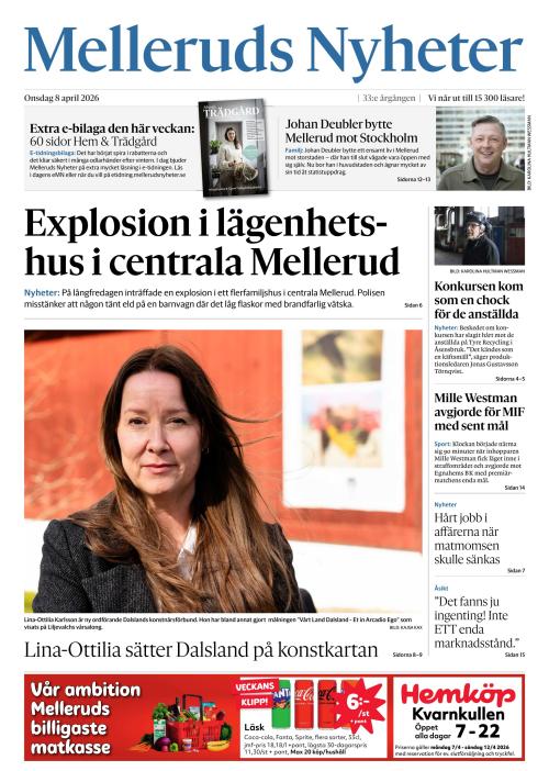 Melleruds nyheter 8.4.2026