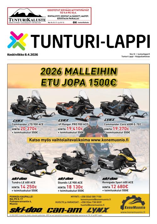 Tunturi-Lappi 8.4.2026