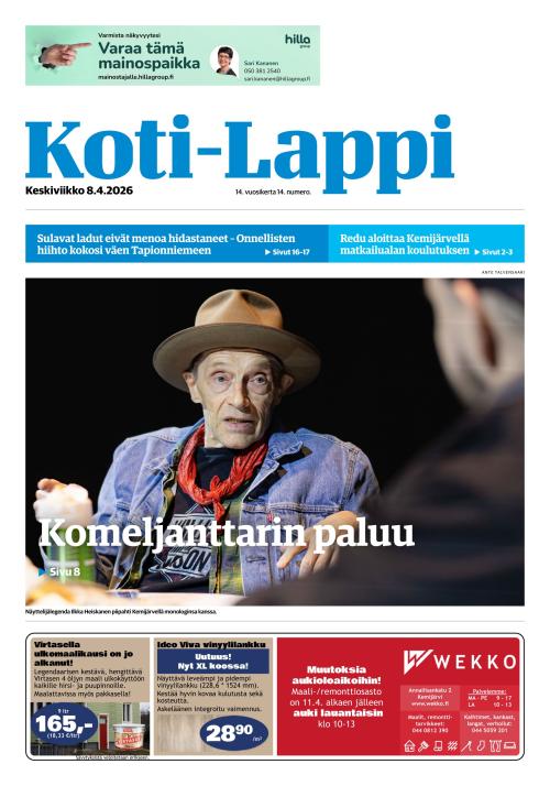 Koti-Lappi 8.4.2026