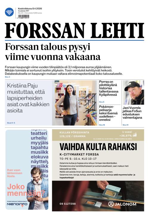 Forssan Lehti 8.4.2026