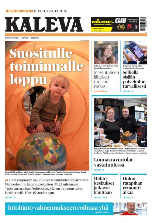 Kaleva 8.4.2026