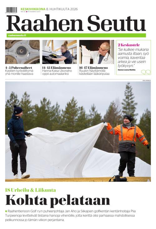 Raahen Seutu 8.4.2026