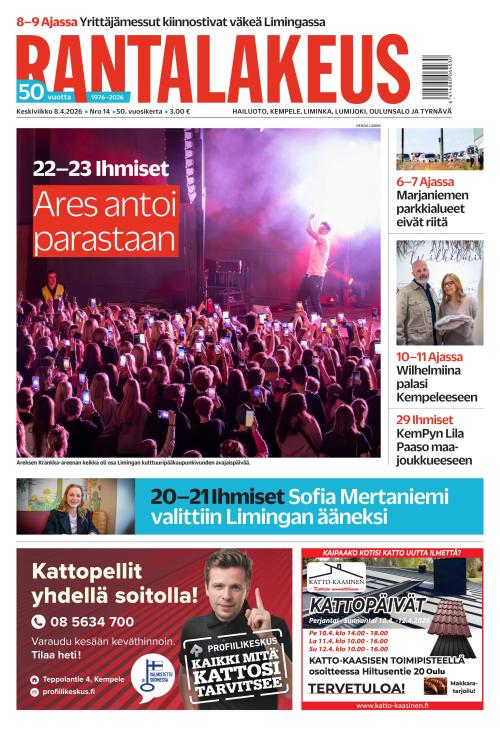 Rantalakeus 8.4.2026