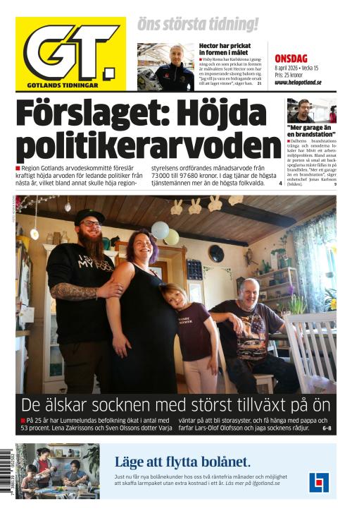 Gotlands Tidningar 8.4.2026