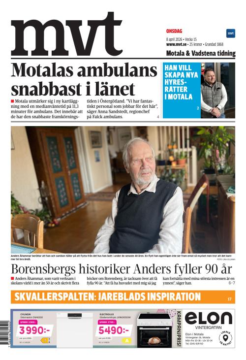 Motala Vadstena Tidning 8.4.2026