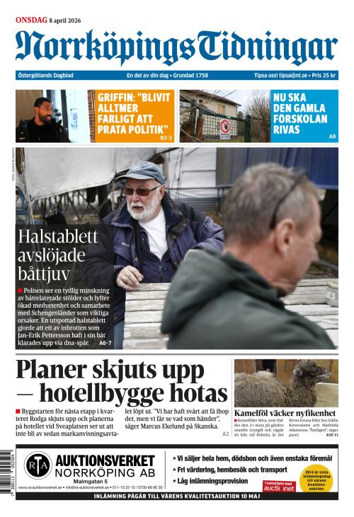 Norrköpings Tidningar 8.4.2026