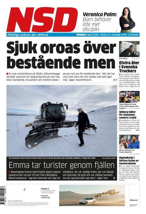 Norrländska Socialdemokraten 8.4.2026
