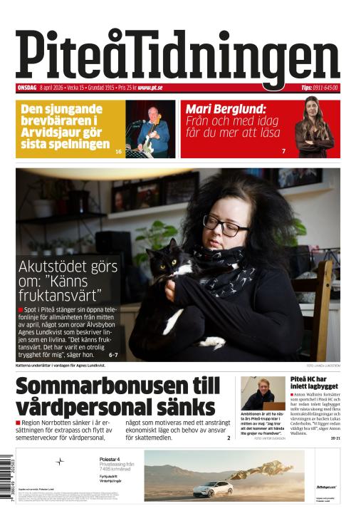 Piteå-Tidningen 8.4.2026