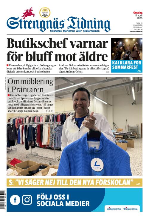 Strengnäs Tidning 8.4.2026