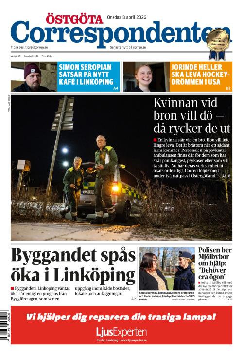 Östgöta Correspondenten 8.4.2026