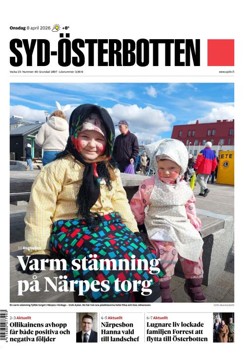 Syd-Österbotten 8.4.2026