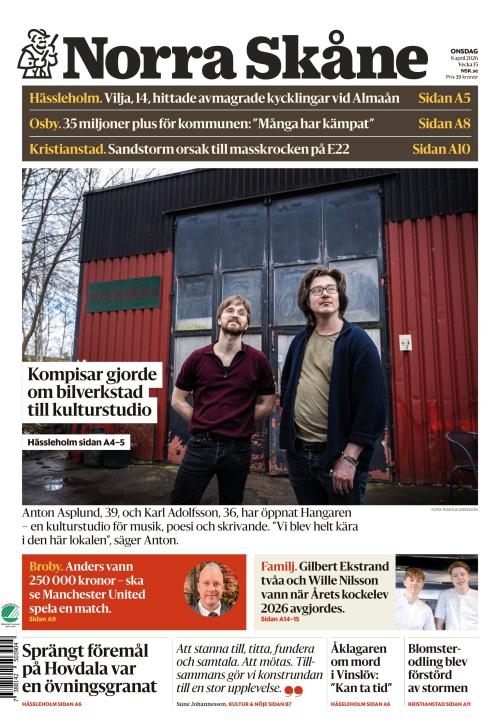 Norra Skåne 8.4.2026