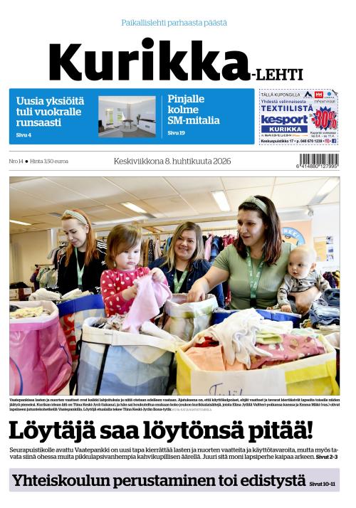 Kurikka-lehti 8.4.2026