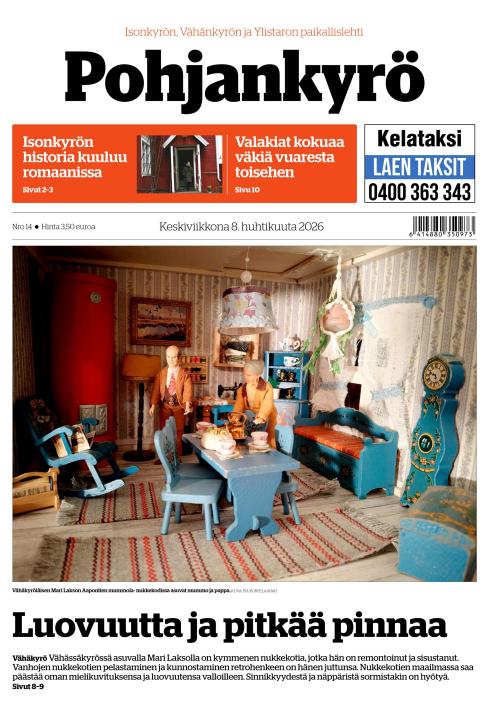 Pohjankyrö-lehti 8.4.2026