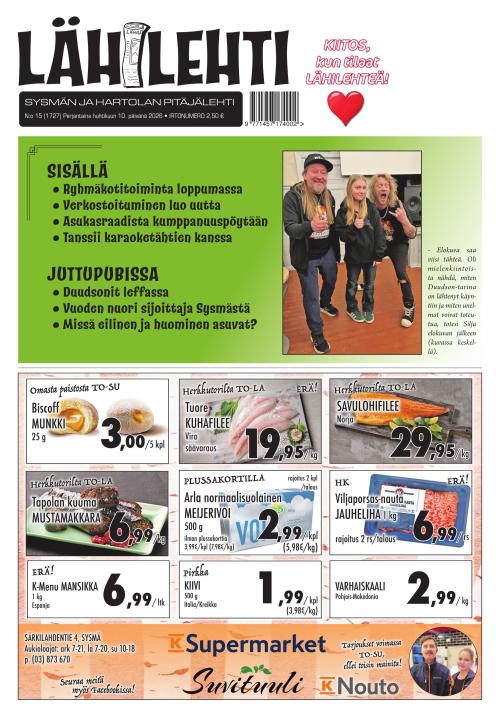 Lähilehti 15/2026