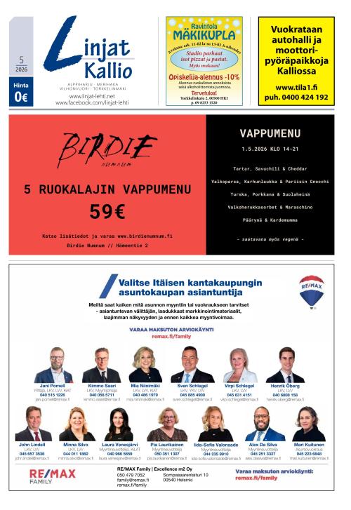 Linjat-lehti 9.4.2026